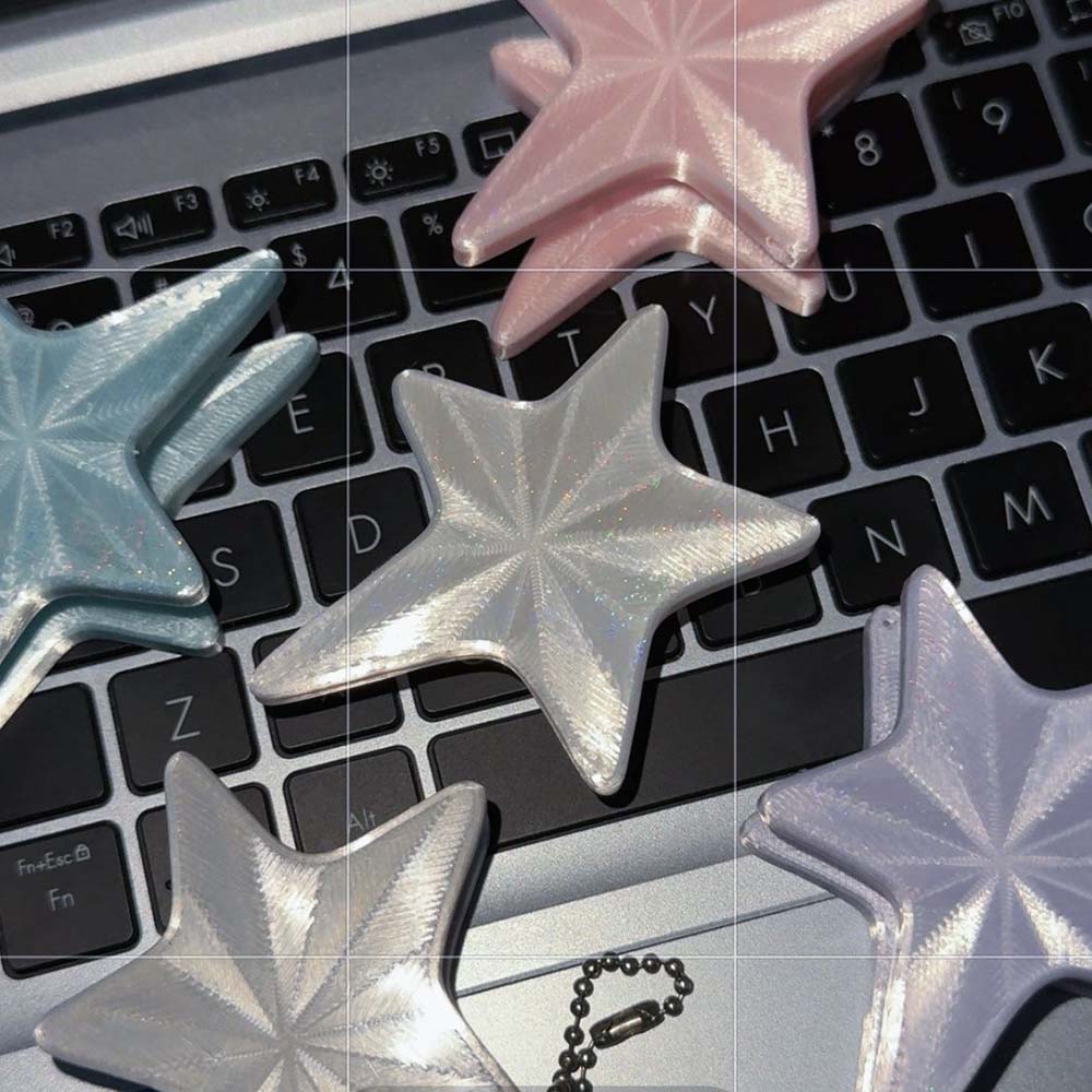 Cable Winder Keychain - منظم أسلاك ثلاثي الأبعاد على شكل