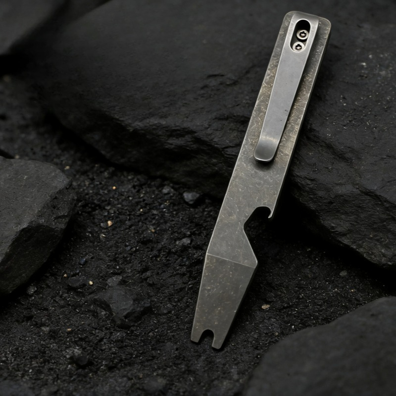 Titanium Pry Bar - أداة متعددة الاستخدامات من التيتانيوم لفتح