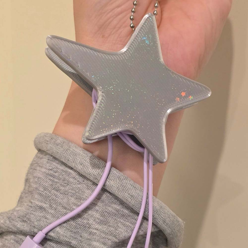 Cable Winder Keychain - حامل كابلات على شكل نجمة ثلاثية