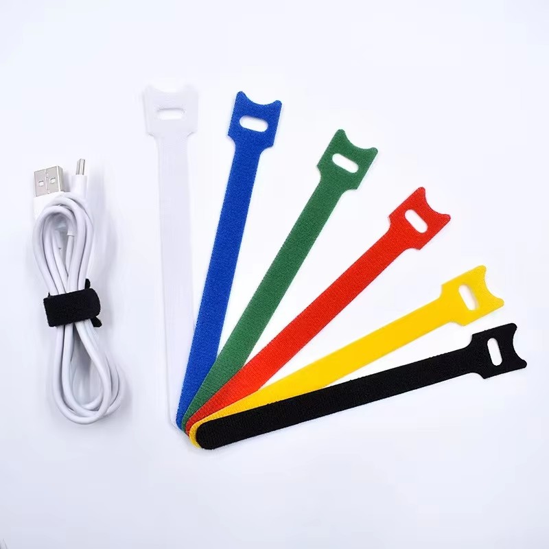 Gear Tie Reusable - 10/30/50 قطعة من أربطة الكابلات متعددة
