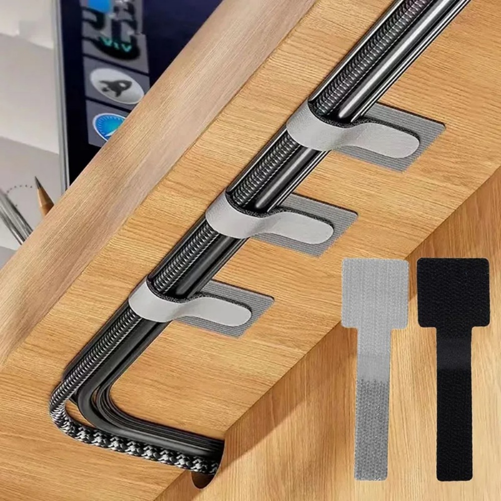 Gear Tie Reusable - أربطة كابلات لاصقة ذاتيًا قابلة لإعادة
