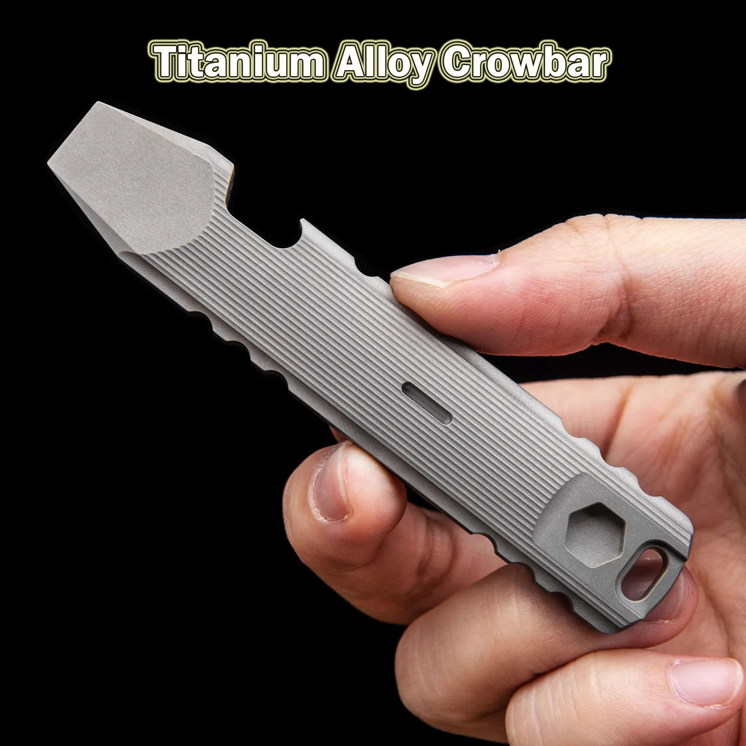 Titanium Pry Bar - 9.4 سنتيمتر سبائك التيتانيوم المخل متعددة