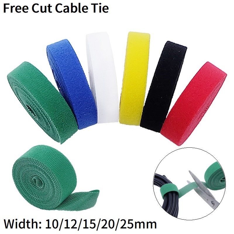 Gear Tie Reusable - 5 متر الذاتي لاصق السحابة 10/12/15/20/25