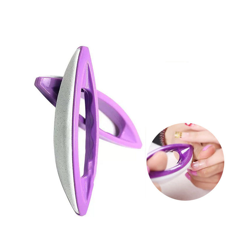 Nail File Titanium - فرشاة أظافر من جلد الغنم باللون