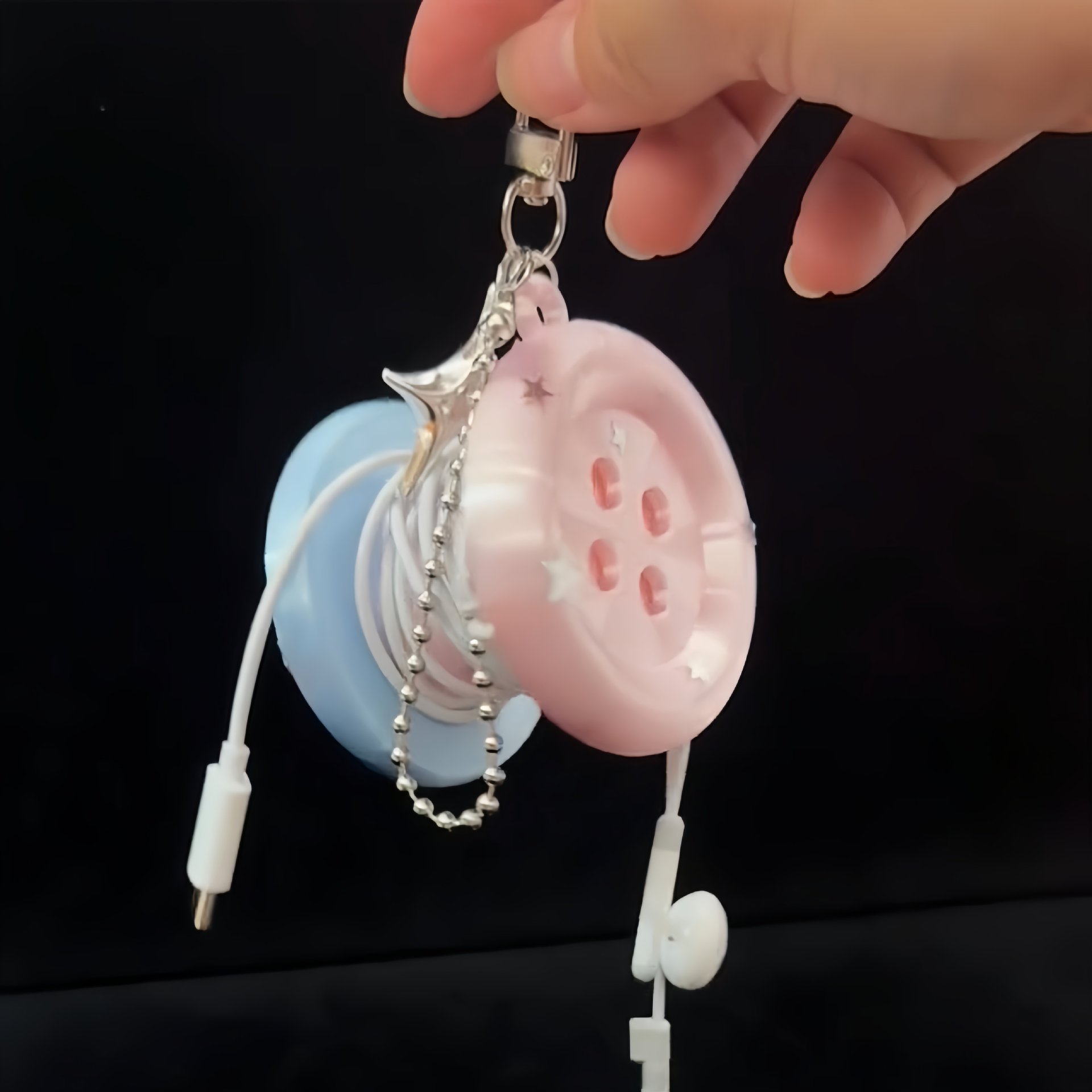 سلسلة مفاتيح ثلاثية الأبعاد عل - مراجعة Cable Winder Keychain وسعره