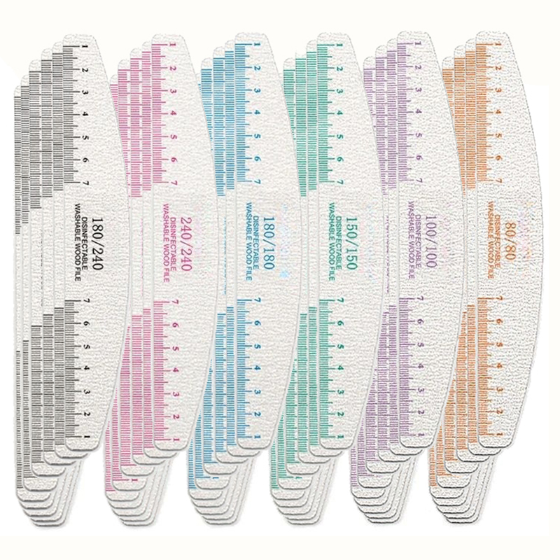 50/100 قطعة قاعدة طباعة ملف ال - مراجعة Nail File Titanium وسعره