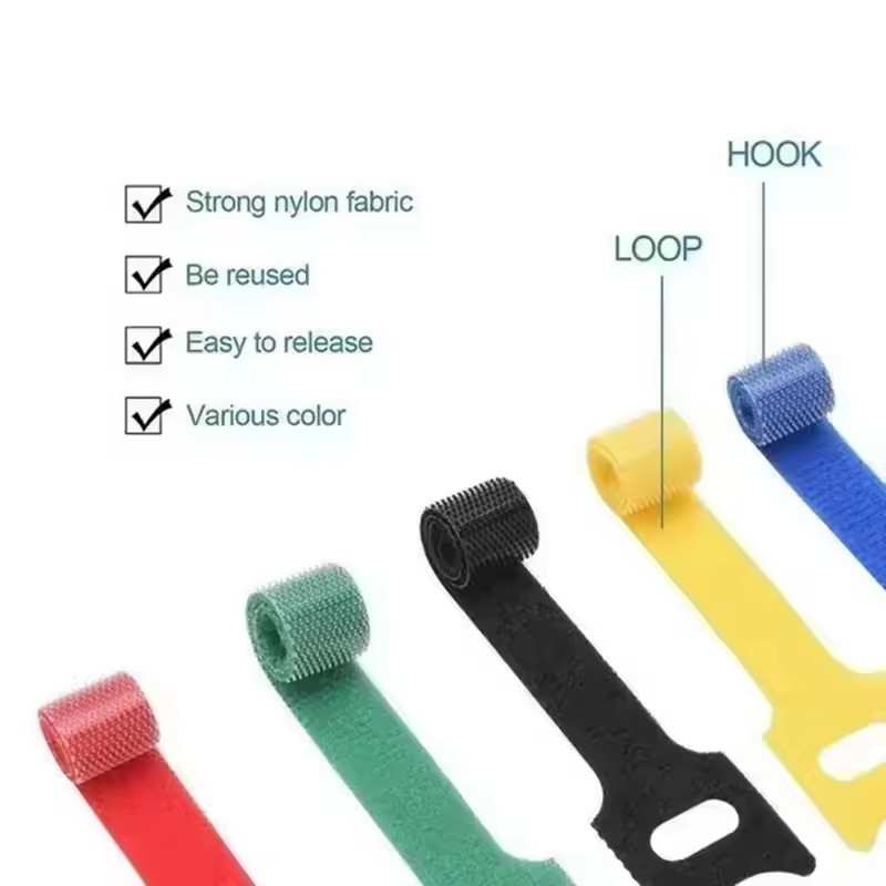 10/30/50 قطعة من أربطة الكابلا - مراجعة Gear Tie Reusable وسعره