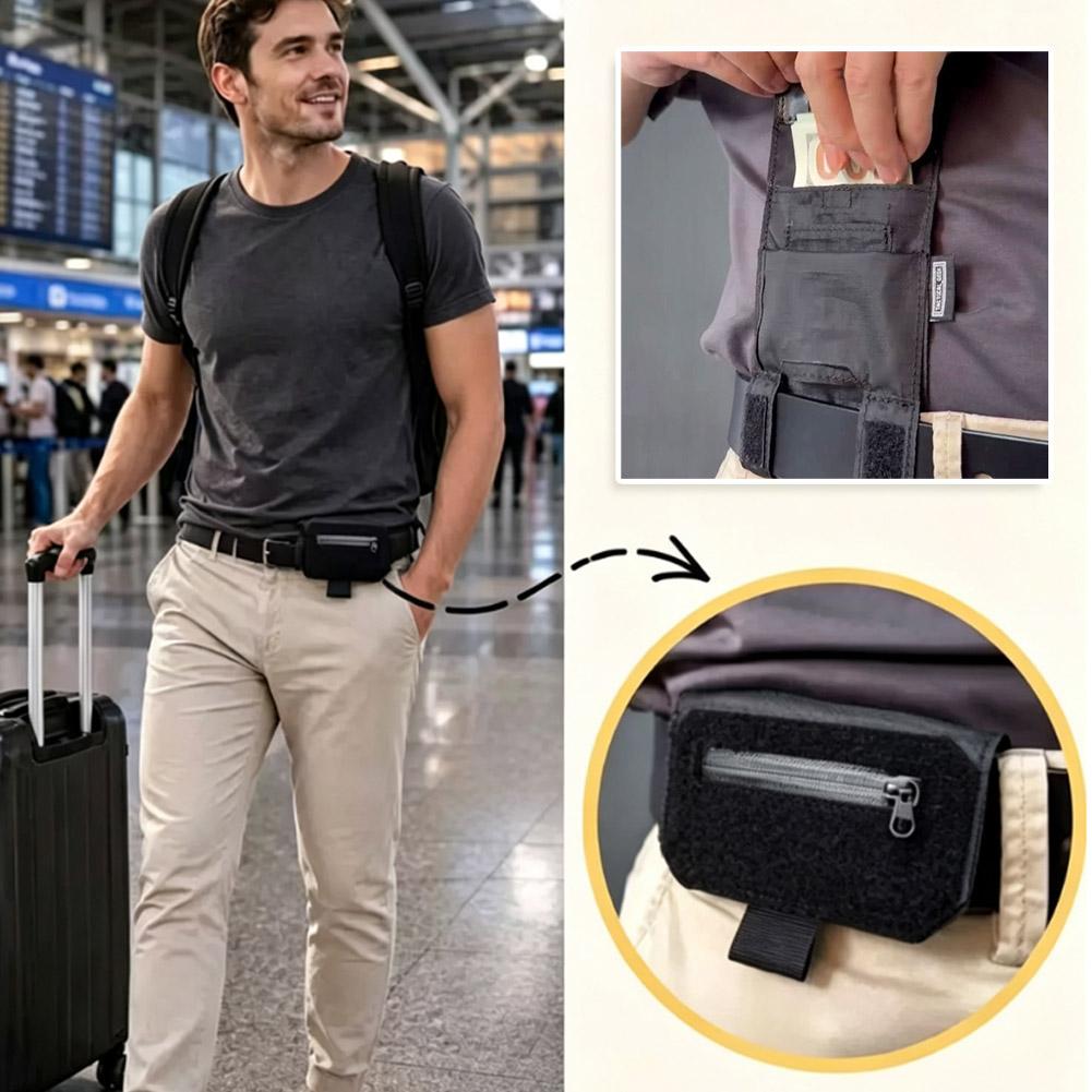 حقيبة خصر مخفية للسفر، حزام أم - مراجعة Edc Carry Items وسعره