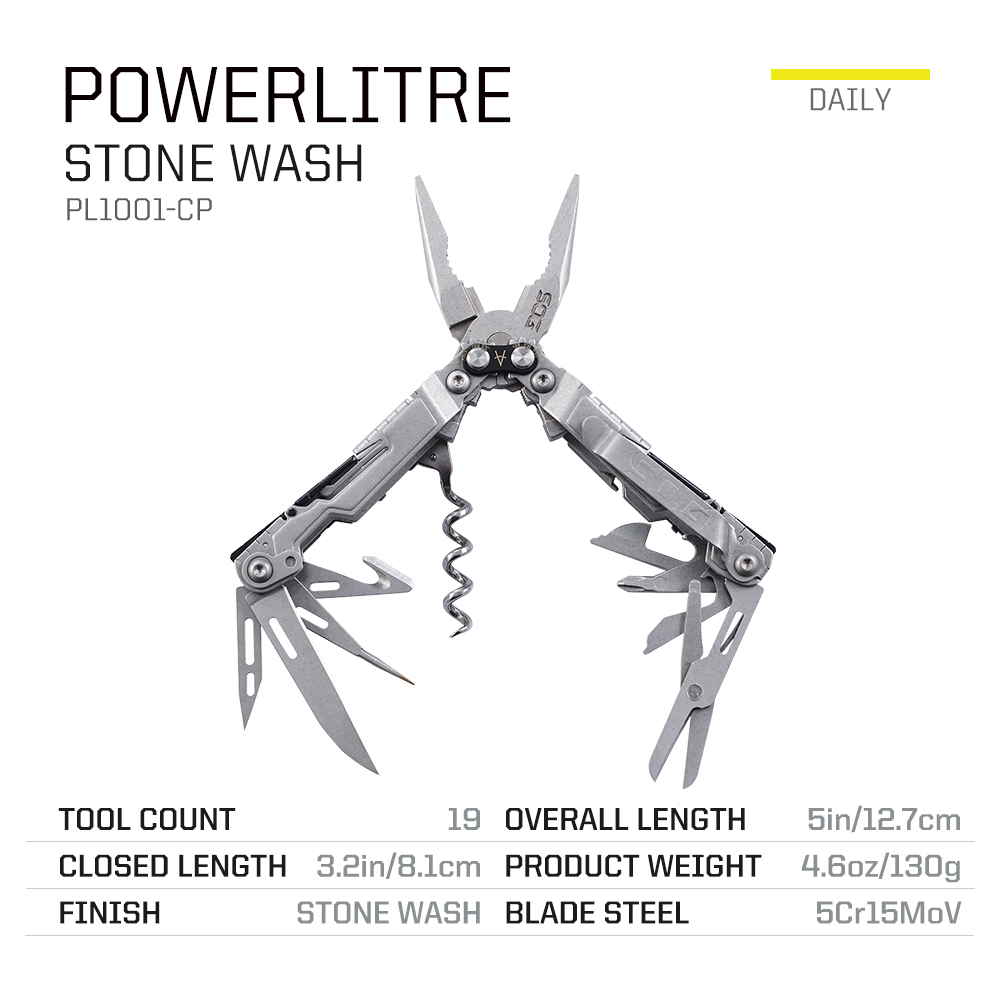 SOG 19 في 1 PowerLitre Mini Mu - مراجعة Edc Carry Pliers وسعره
