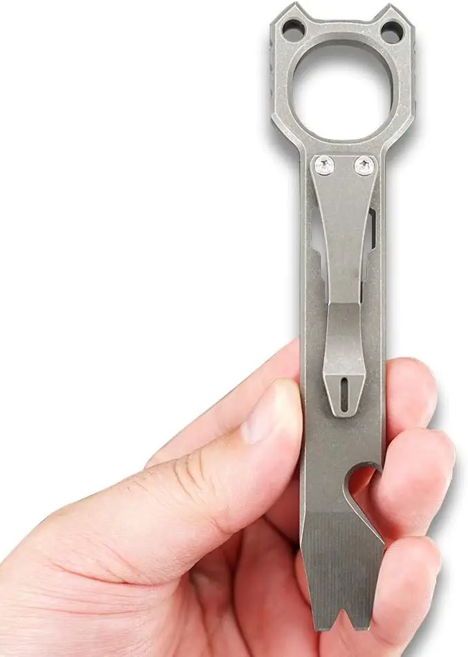 FEGVE أداة فك التيتانيوم EDC ل - مراجعة Titanium Pry Bar وسعره