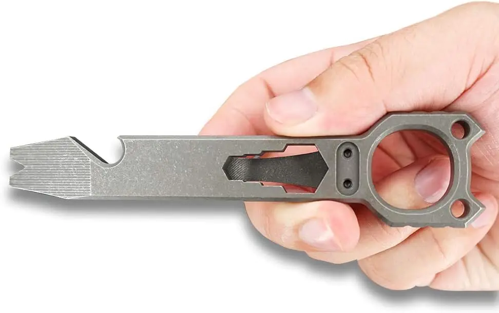 FEGVE أداة فك التيتانيوم EDC ل - مراجعة Titanium Pry Bar وسعره