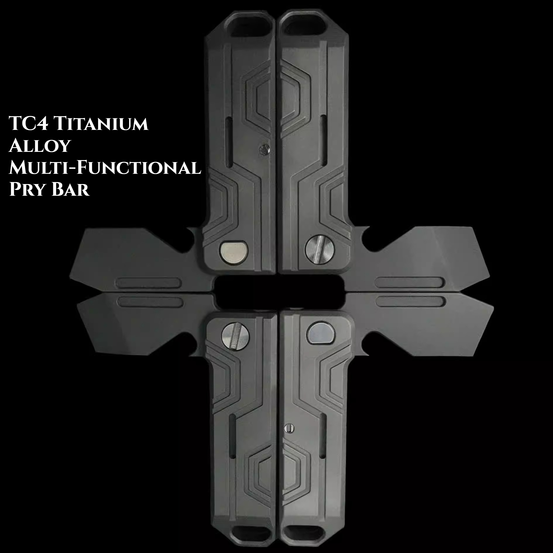 أداة متعددة الوظائف محمولة للط - مراجعة Titanium Pry Bar وسعره