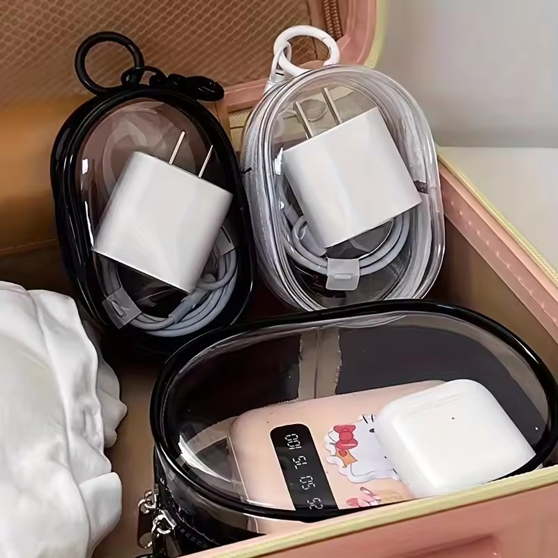 حقيبة تخزين صغيرة محمولة بسحاب - مراجعة Cable Winder Keychain وسعره