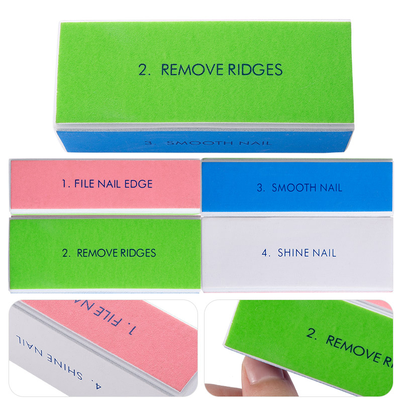 5/10 قطعة مسمار عازلة كتلة 4 خ - مراجعة Nail File Titanium وسعره