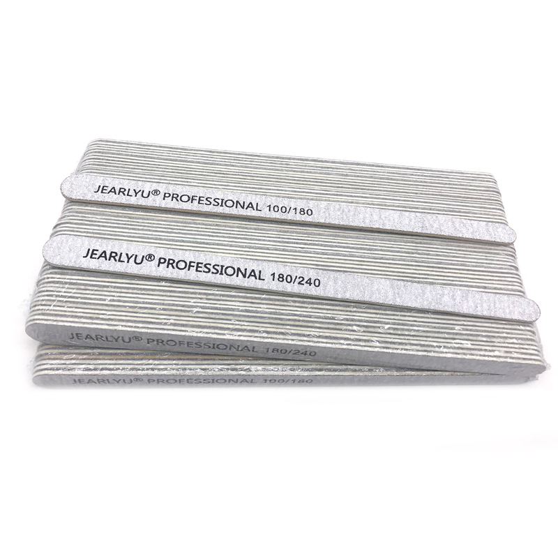 100/200 قطعة مبرد أظافر خشبي 1 - مراجعة Nail File Titanium وسعره