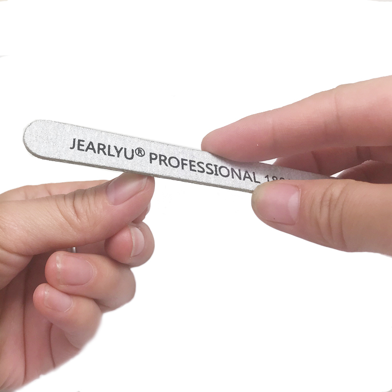 100/200 قطعة مبرد أظافر خشبي 1 - مراجعة Nail File Titanium وسعره